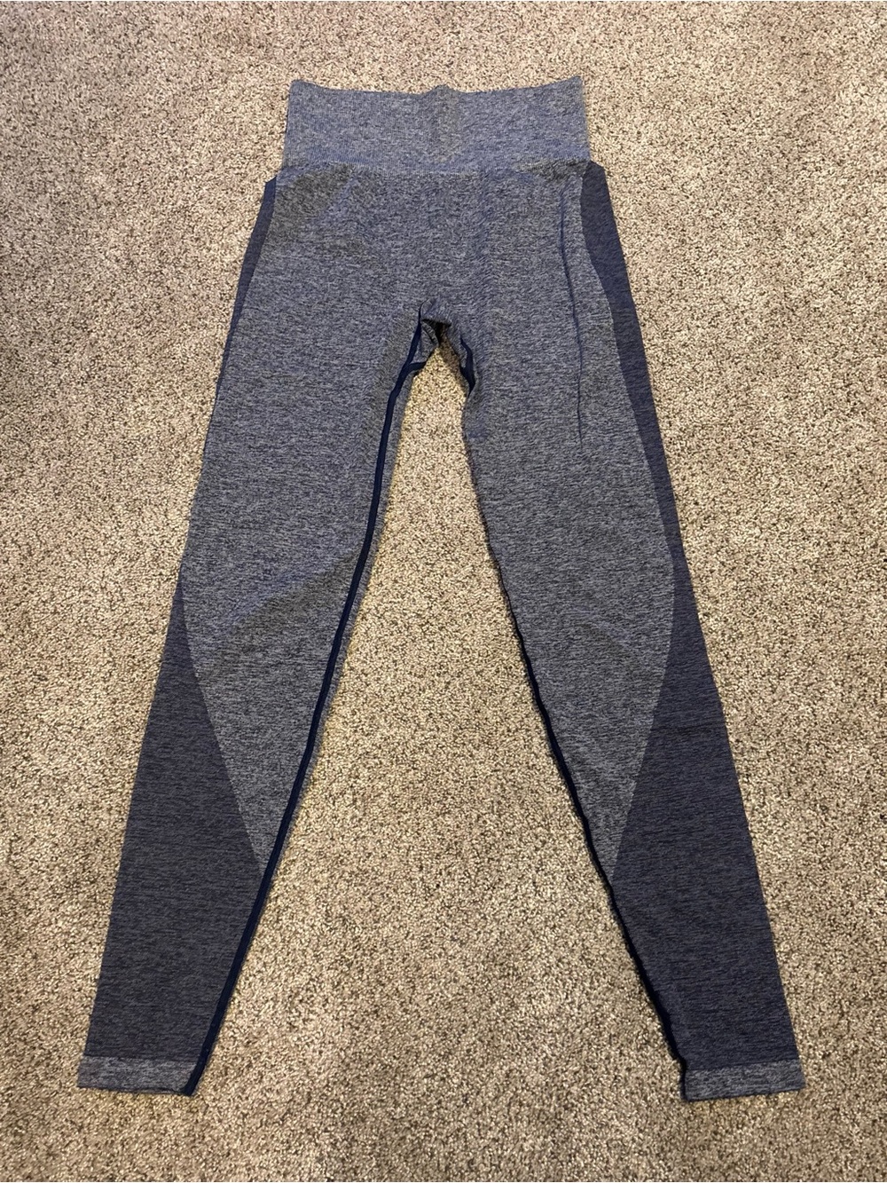 PINK Victoria's Secret Heathered Gray High-Rise Seamless Leggings